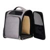 Pet Carrier Backpack, Expandable Cat Dog Carrier with Front & Back Extension, Breathable Mesh Travel Backpack for Small Dogs Cats