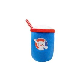 4-in-1 Fast Food Bucket Dog Toy Set, Squeaky Plush Bucket, Fries, Soda & Burger, (Option: Soda)